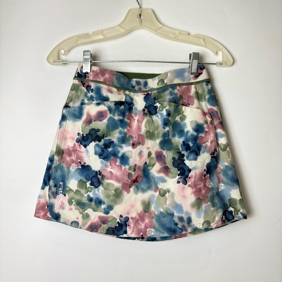 NWT RLX Ralph Lauren Womens Golf Skort Abstract Camo Print XXS - Picture 2 of 10